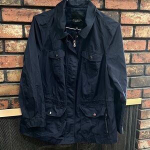 Talbots Navy water resistant Jacket